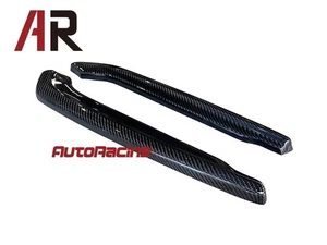 Parachoques trasero de fibra de carbono estilo BMW F90 M5 MX 2018-2023 labios divisores CF - Imagen 1 de 2