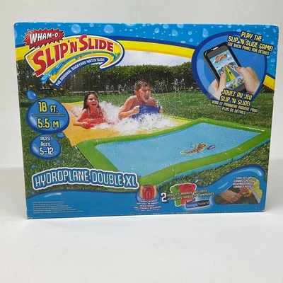 Wham-O Slip 'N Slide Hidroplano Doble XL Con 2 Tablas Boogie Nuevo Caja Abierta Foto 1 de 4