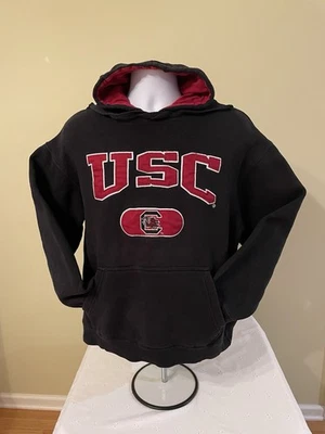 South Carolina Gamecocks Fleece Hoodie Unisex SIZE MED Black - University Of SC - Image 1 of 4