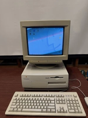 Restaurierter Vintage Apple Power Macintosh G3 Desktop 266MHz Mac OS 9.2.2 - mit Spielen! - Bild 1 von 4