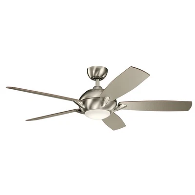 Kichler 330001BSS Geno 54" LED Ceiling Fan in Brushed Stainless Steel - Image 1 of 2