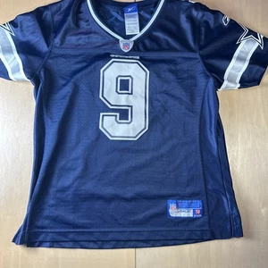Reebok Authentic NFL Dallas Cowboys Tony Romo #9 Football Jersey Youth size M - Picture 1 of 9
