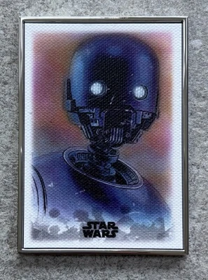 K-2SO 2019 Star Wars Stellar Reproduction Sketch Dan Bergren /100  - Image 1 of 4