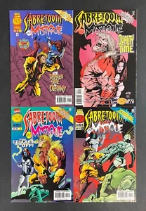Juego completo Mystique & Sabretooth (1996) #'s 1 2 3 4 en estado bastante bueno/casi nuevo (9,0) Ariel Olivetti - Imagen 1 de 1