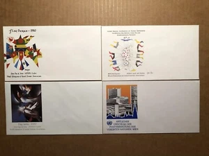 6 DIFERENTES TARJETAS DE NAVIDAD DE NACIONES UNIDAS Y 4 CUBIERTAS DE SELLO EN BLANCO DIFERENTES - Imagen 1 de 10