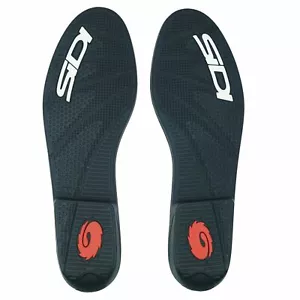 Sidi Genuine B2/Rain/Vertigo Motorcycle Race Boots Soles Black Size EU42 to EU48 - Picture 1 of 5