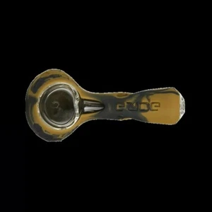 Eyce Hand Pipe Spoon Proteck Alien Glass&Silicone 4.5” - Whiskey  - Picture 1 of 5