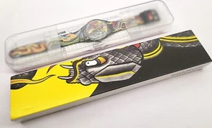 SWATCH New Gent 2012 - SUOZ151 - Fired Snake By Tin - New - Picture 1 of 4