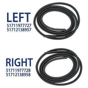 LH+RH Door Seal Rubber 51711977727 51711977728 for 1991-1999 BMW E36 Coupe 2Door - Bild 1 von 10