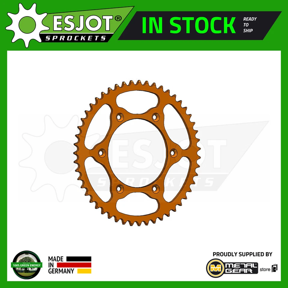 Sprocket Rear 520-51T Ultralight Steel Orange for HUSQVARNA FC 350 2020 2021 - Image 1 of 1