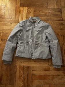 Vintage Prada Sport Luna Rosa Ski Jacket Logo Gore Tex Grey Size 42 Small - Picture 1 of 14