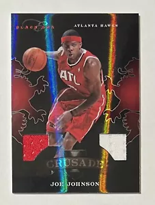 Joe Johnson 2011-12 Panini Crusade Black Box Game Used Jersey Card #90 - 94/99 - Picture 1 of 2