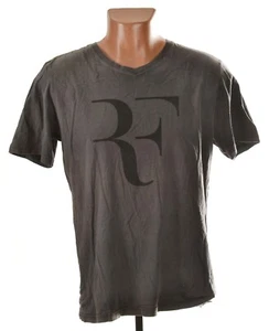 NIKE ROGER FEDERER TENNIS COTTON TEE SHIRT SIZE M - Picture 1 of 9