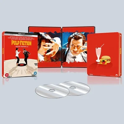 Pulp Fiction 4K Ultra HD Steelbook Limited Edition - Image 1 of 4