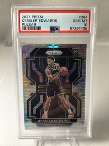 2021 Panini Prizm Kessler Edwards Pulsar #284 PSA GEM MINT 10 - Bild 1 von 2