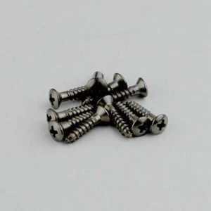 20 Pcs Guitar Guard Screw for ST TL Guitar Bass Panel Titanium Alloy Screw - Picture 1 of 5
