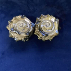 Muschel Salz und Pfefferstreuer Vintage Muschel Strand Küste Deko - Bild 1 von 6