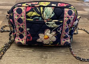 Vera Bradley nicht mehr produziert 2012 Bänder Mini Crossbody Kette Riemen Handtasche - Bild 1 von 12