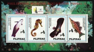 Filippine 1996 - Michel n. blocco 99 ** - MNH - Pesci / Fish - Foto 1 di 1