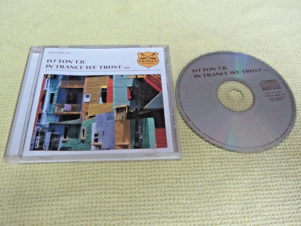 DJ Ton T.B. In Trance We Trust 008 CD Album Progressive Trance, Dance Harry Diam - Image 1 of 1