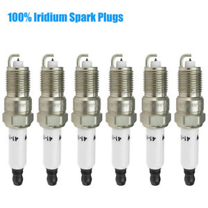 Set of 6 Iridium Spark Plugs For 2000-2011 Chevrolet Impala Malibu Buick GMC V6