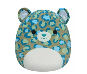 Squishmallows Original - Enos the Olive Green, Blue & Sage Spots Leopard - 8 pulgadas - Imagen 1 de 4
