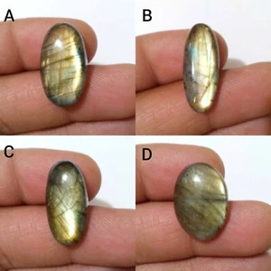A+ Excellent Multi Fire Labradorite Oval Shape Loose Gemstone Jewelry For Making - Picture 1 of 13