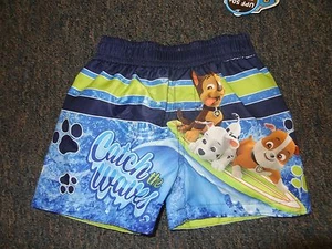 INFANT SIZE 6-9 MONTHS PAW PATROL SWIM TRUNKS **NEW WITH TAGS** - Picture 1 of 3