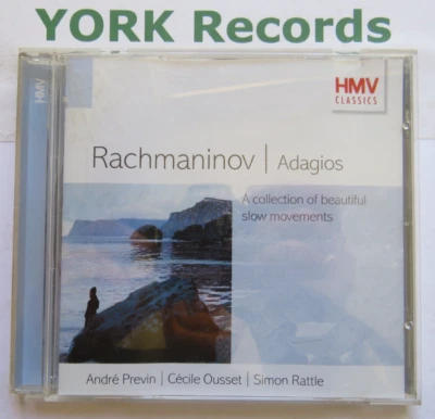RACHMANINOV - Adagios PREVIN / OUSSET / RATTLE - Excellent Condition CD HMV - Image 1 of 3