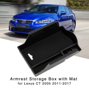 Armrest Storage Box for Lexus CT 200h 2011-2017 Central Console Organizer Tray - Picture 1 of 10