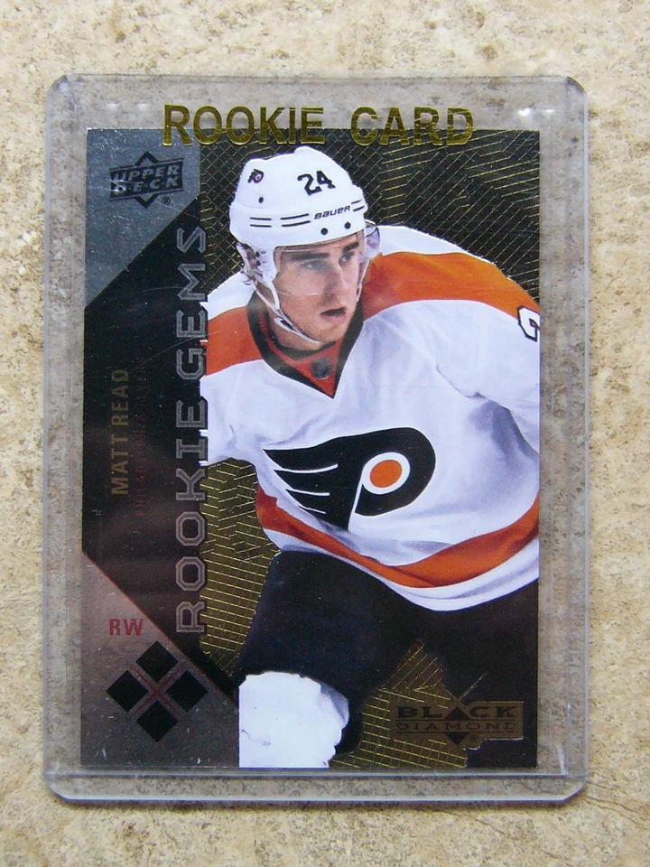 11-12 UD Black Diamond Quad Rookie Gems RC #233 MATT READ Gold /10 - Image 1 of 1