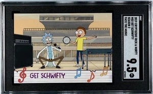 2019 Cryptozoic Rick & Morty Season 2 Face the Music #MO2 Get Schwifty SGC 9.5 - Picture 1 of 3