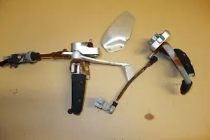 Yamaha fzr400 fzr 400 rr 3tj set of driver's footrests pegs DAMAGED body frame - Picture 1 of 9