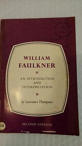 William Faulkner an Introduction and Interpretation Second Edition 1967 Paperba - Picture 1 of 1