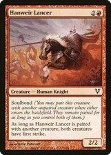 FOIL Hanweir Lancer | MtG Magic Avacyn Restored | English | Near Mint