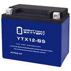 Mighty Max YTX12-BS Lithium Battery compatible with Kymco Grand Dink 250 01-09