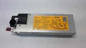 754381-001 720479-B21 HPE 800W FLEX SLOT PLATINUM HOT PLUG POWER SUPPLY KIT - Photo 1/3