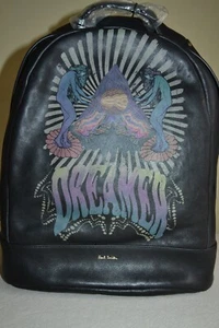 Paul Smith Mainline Black Leather “Dreamer” Technique Backpack Brand New - Picture 1 of 9
