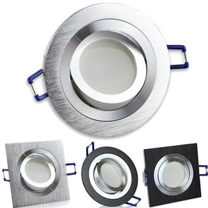 LED Einbaustrahler schwenkbar super flach 3-6,5W 230V Spot Licht Panel - Bild 1 von 27