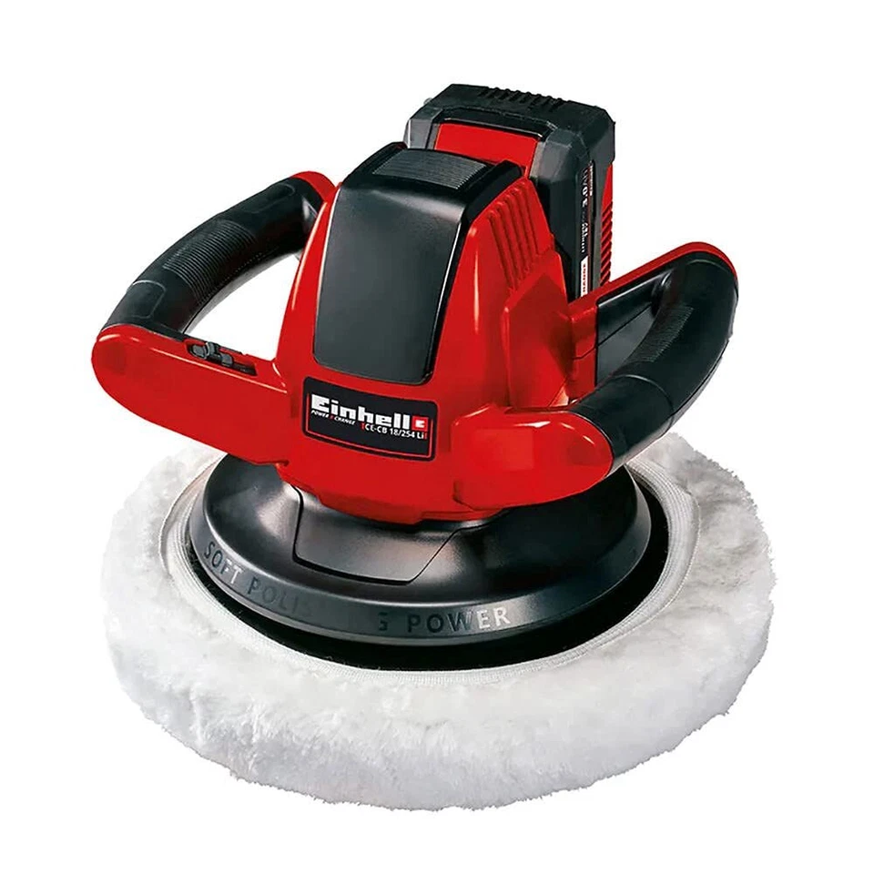 Einhell CE-CB inalámbrico de 18 voltios 10 pulgadas gran órbita búfer rotativo/pulidora Foto 1 de 1