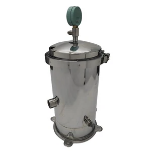 PP Cotton Stainless Steel Water Filter 5 Filter Element 4-6T/h DN25 1" In/Outlet - Picture 1 of 21