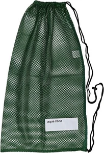 Drawstring Sports Equipment Mesh Bag for Swimming Beach Diving Travel Gym Ball-A - Picture 1 of 5