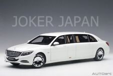 AUTOart 1/18 Scale MERCEDES Maybach S 600 Pullman White From Japan 6a0749