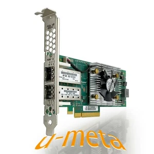 HP Qlogic QLE2662-HP 16Gb/s 2-Port(s) SFP+ PCIe 2.0 x8 Fiber Channel HBA - Picture 1 of 5