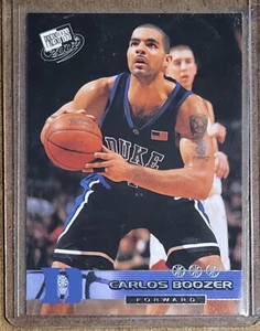 2002 Press Pass Silver #3 Carlos Boozer Duke Blue Devils Basketball Card - Picture 1 of 2