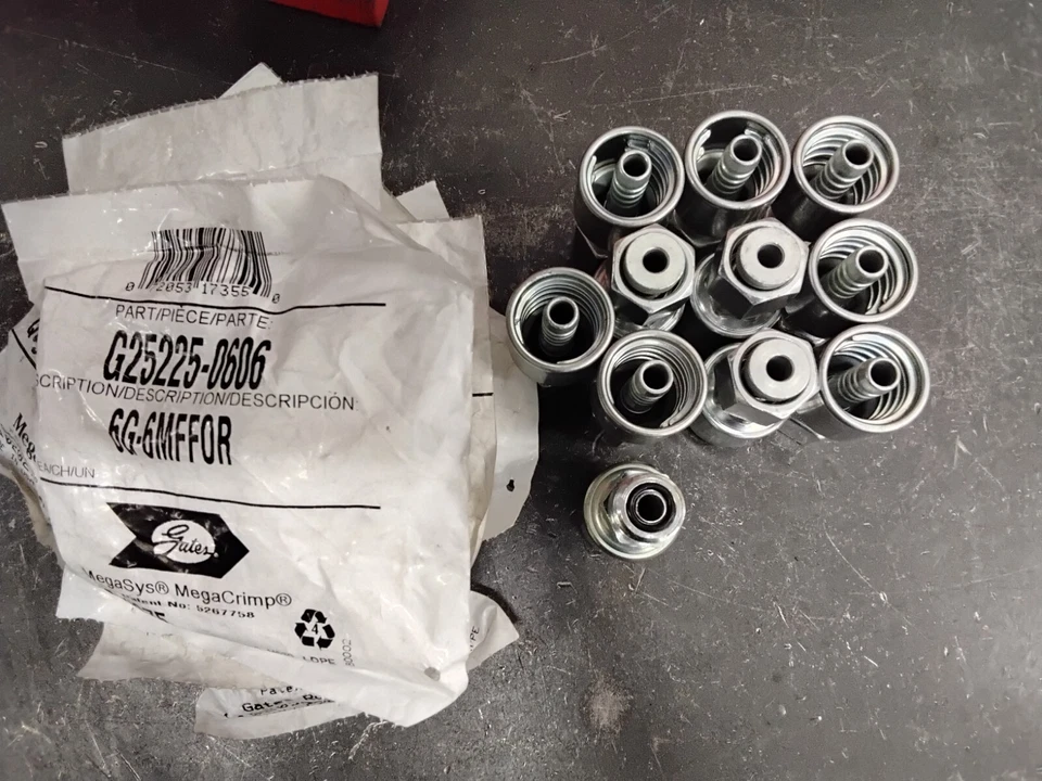 Gates Corporation 6g-6fforx Hydr Hose Fitting G252300606