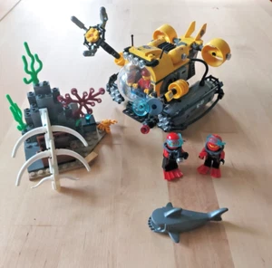LEGO CITY 60092 SOTTOMARINO DEL 2015 DEEP SEA EXPLORERS MINIFIGURES RITIRATO - Picture 1 of 9