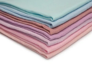 Cotton Fabric Muslin double gauze 50 x 130 cm - Picture 1 of 179
