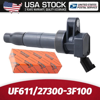 Reliable 1x Ignition Coil 27300-3F100 For Hyundai Tucson 2.0L l4 2011-2013 UF611 - Image 1 of 4