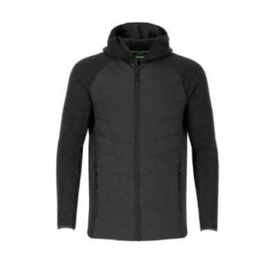 KORDA | HYBRID JACKET - OLIVE & CHARCOAL - POLAR FLEECE & PUFFER *FREE POST*